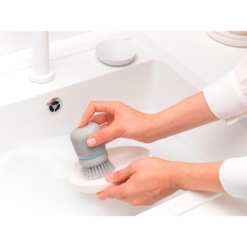 Щетка с дозатором моющего средства, Серый, арт. 302824 - фото 5