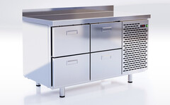 Холодильный шкаф стол Cryspi СШC-4,0-1400