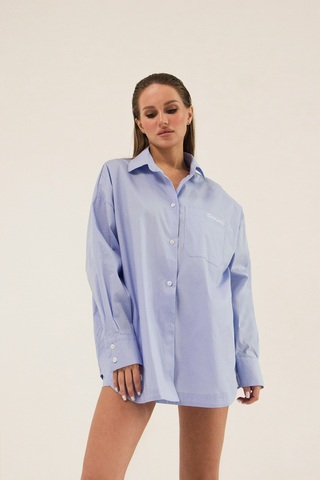 Рубашка COTTON BLUE ONESIZE