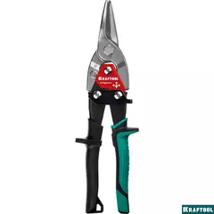 KRAFTOOL Alligator, 250 мм, прямые ножницы по металлу (2328-S)