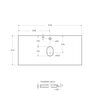 BelBagno KEP-100-CEM Столешница из керамогранита 1016x468 KEP-100-CEM Cemento