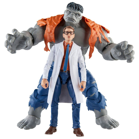 Фигурка Marvel Legends Series: Gray Hulk & DR. Bruce Banner