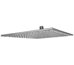 Remer 359SSXLCFPX Верхний душ с шарнирным соединением 35 см Remer 359SSXLCFPX, черный брашированный хром фото