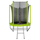 ARLAND Батут  6FT с внутренней страховочной сеткой и лестницей (Light green) фото №0