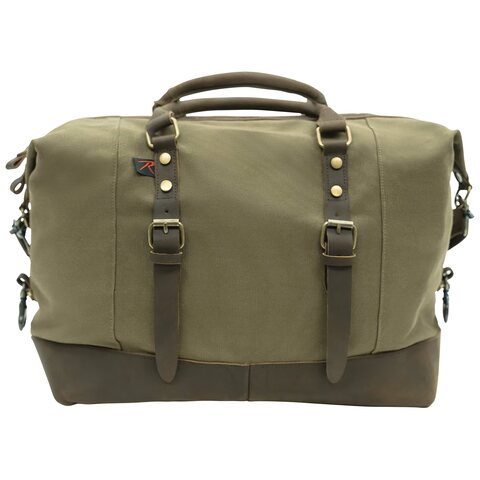 CARRY ON Canvas Travel Bag OLIVE DRAB