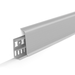 ПЛИНТУС ДЕКОНИКА 70мм 2.2м 002 Светло-серый