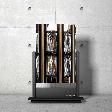 Настенный светильник Arte Lamp ALRUBA A1043AP-2BK