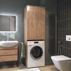 Шкаф комбинированный Wing 640 под стиральную машину дуб золотой