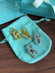 Серьги трансформеры TIFFANY HARD с куб.циркониями