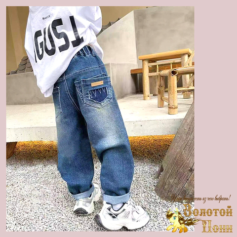 Джинсы мальчику (2-7) 251205-M79902С