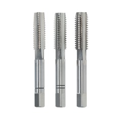 Метчик М 8,0х1,25 (Комплект 3шт, левый) DIN352 HSS-G 6h 56мм a=4,9 Volkel 27042