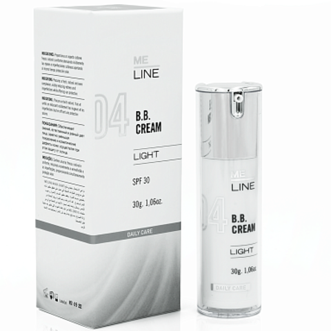 ME LINE КРЕМ МИЛАЙН B.B. ТОН СВЕТЛЫЙ, 30 мл | 04 M.E. LINE B.B. LIGHT