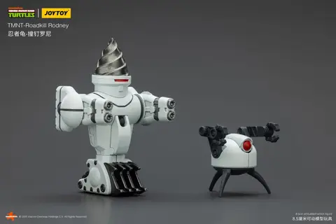 Фигурки Роботы-охранники Роудкилл Роднеис из мультфильма Черепашки Ниндзя 1/18