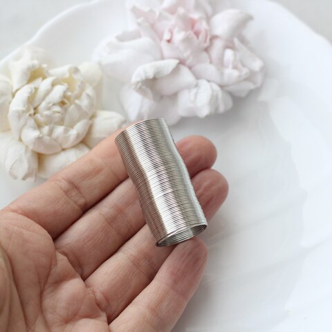 Мемори проволока, диаметр 20 мм, цвет серебро, ТР052