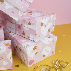 Коробка подарочная Котенок Принцесса 1 шт