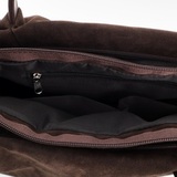 Сумка Саломея 334 эко-замша кофе