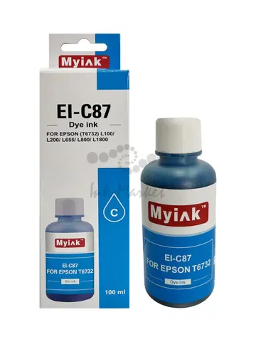 Чернила EI-C87 Gloria™ MyInk cyan (голубой) Dye 100мл.