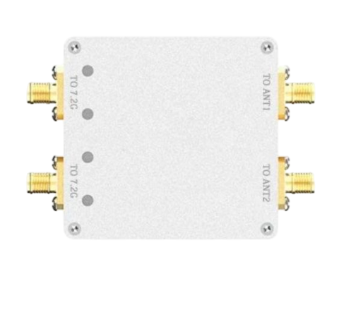 EDUP EP-AB088 Двухканальный усилитель сигнала Wi-Fi , 7.2 ГГц / 4 Вт/36дБм