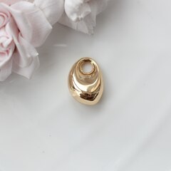 УЦЕНКА!!! Подвеска с Капля, 25*18 мм, позолота, У110