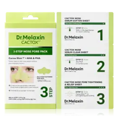3-ступенчатая маска для носа от черных точек и расширенных пор DR.MELAXIN