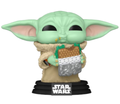 Фигурка Funko POP! Bobble Star Wars M & G Grogu with Food