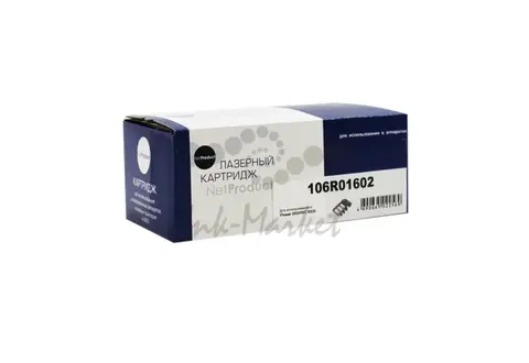 Тонер-картридж NetProduct (N-106R01602) для Xerox Phaser 6500/WC 6505, M, 2,5K