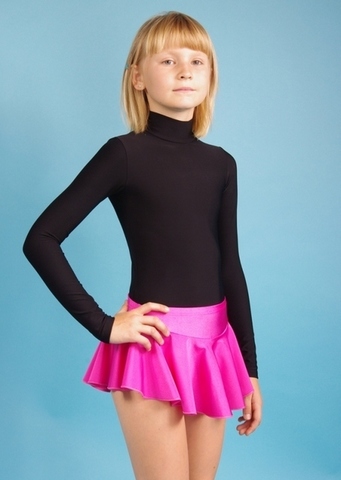 Черная водолазка для девочки ALIERA