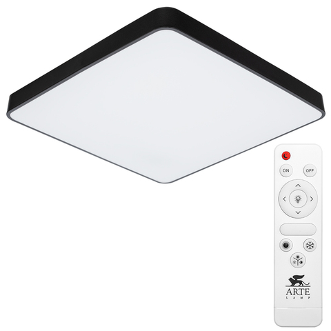Светильник потолочный Arte Lamp Scena A2669PL-1BK