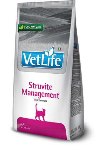 Farmina Vet Life Struvite Management лечение рецедивов струвитного уролитиаза, кошки, сухой, курица (400 г)