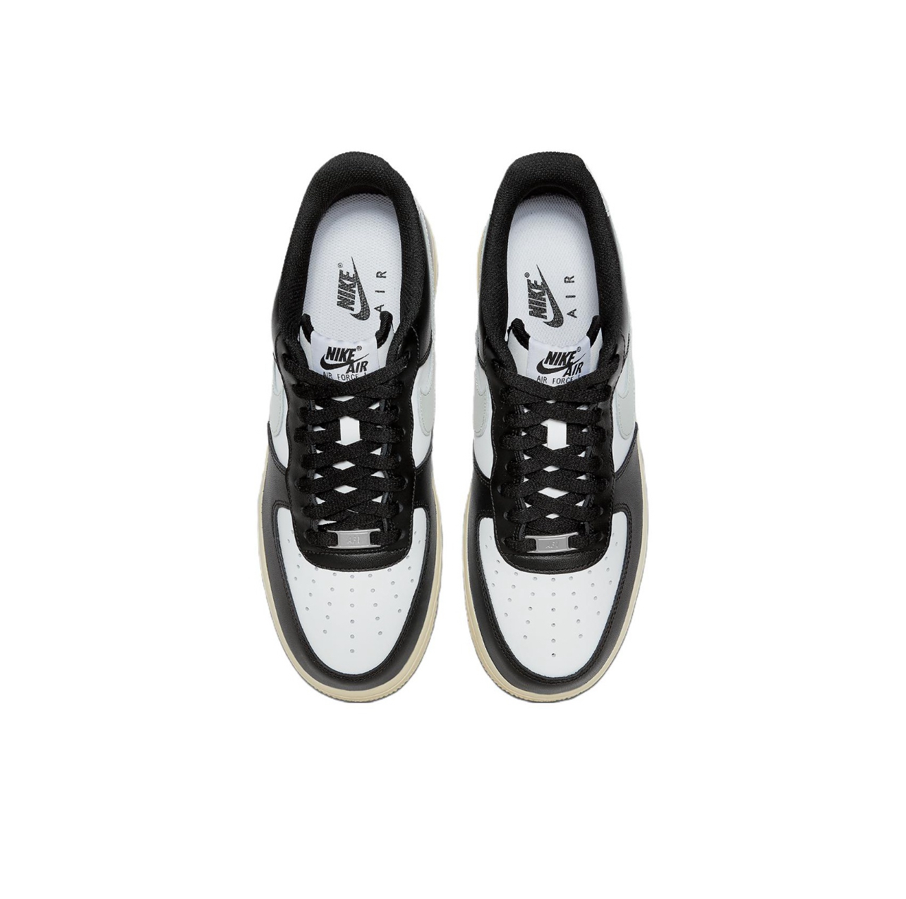 Nike Air Force 1 Low Black Grey Sail 18 490 NEYLONOV
