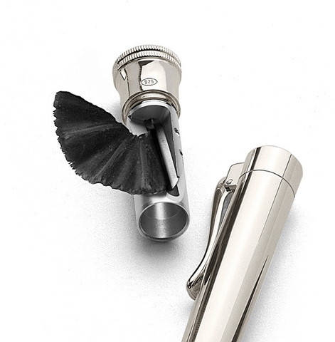 Превосходный карандаш Graf von Faber-Castell Perfect Pencil Platinum Black (118568)