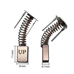 Щетка графитовая UNITED PARTS 4,7х8х11мм для BOSCH GSR140,180-Li (аналог 1607000CZ1) (10шт)