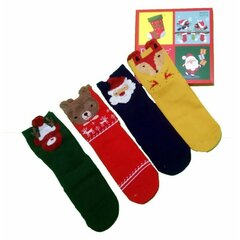 Носки женские 37-41 "Новогодние" 4 пары