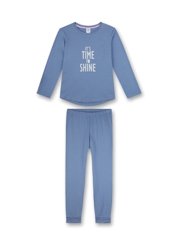Пижама с длинным рукавом для девочки Sanetta 245407 5791