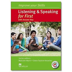 Improve your Skills: Listening & Speaking for First Student's Book with key + MPO Pack