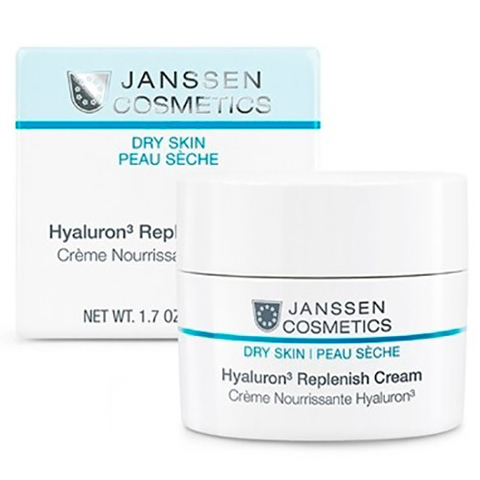 Janssen Dry (DEGYDRATED) Skin: Регенерирующий крем с гиалуроновой кислотой насыщенной текстуры (Hyaluron3 Replenisher Cream)