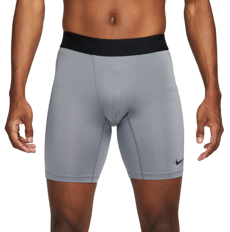 Nike Dri-FIT Pro Men's Underwear Long Tights - Smoke Grey/Black