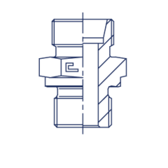 Штуцер FB DL35 M42x2 (корпус) CAST