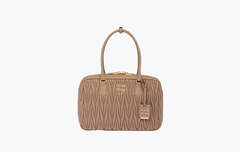 Сумка Miu Miu Matelassé Nappa Leather Arcadie Bag "Sand Beige"