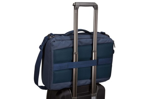 Картинка рюкзак городской Thule Crossover 2 Convertible Laptop Bag 15.6 Dark Blue - 8