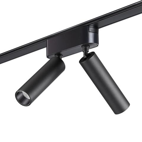 359252 SHINO NT23 048 черный Трековый светильник для низковольтного шинопровода IP20 LED 14W 48V 1260Лм 3000К SMAL