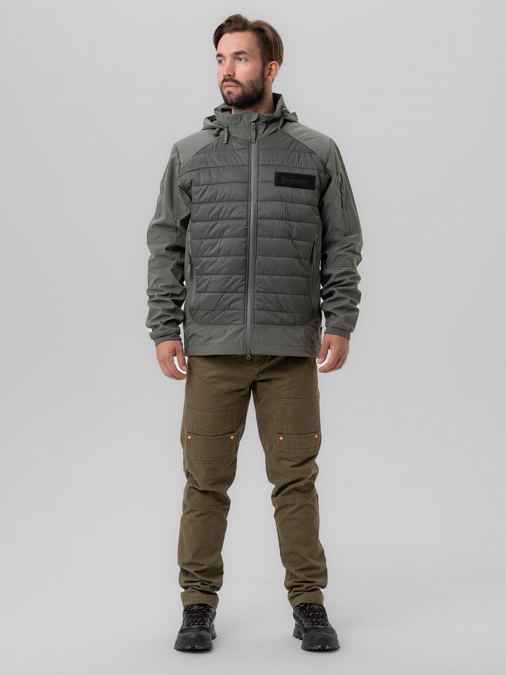 

КУРТКА REMINGTON СOMMANDER GREEN ( / Green/Gray, КУРТКА REMINGTON СOMMANDER GREEN (S / Green/Gray)