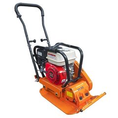 Виброплита бензиновая GROST VH 60C - [66 кг / 12 кН]