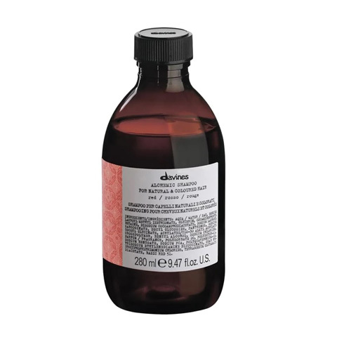 Davines ALCHEMIC: Оттеночный шампунь для натуральных и окрашенных волос, красный (Shampoo For Natural And Coloured Hair (red))