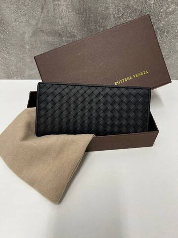 Бумажник Bottega Veneta черный