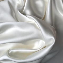 Шелк атласный с эластаном айвори 1106