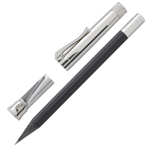 Превосходный карандаш Graf von Faber-Castell Perfect Pencil Platinum Black (118568)