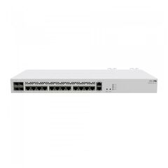 MikroTik Cloud Core Router 2116-12G-4S+ with Amazon Annapurna Labs Alpine v3 AL73400 CPU (16-cores, 2GHz per core), 16GB RAM, 4xSFP+ cage, 13xGbit LAN, 1U rackmount case, (repl.CCR1036-12G-4S)