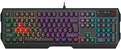 Клавиатура Bloody B140N Black <USB> 104КЛ, подсветка клавиш