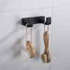 Abber Westen AA1750B Крючок двойной, цвет: черный матовый